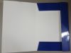 CARPETA CON ELASTICO AZUL