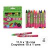 CRAYONES 12 COLORES