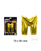 GLOBO METALICO LETRA GOLD M