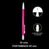 LAPIZ PORTAMINA 0,5MM FUCSIA