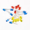 AMPOLLETA LED BRILLANTE COLORES ROJO UNIDAD