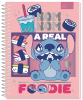 CUADERNO ESPECIAL TRIPLE 150HJS STITCH FOODIE