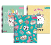 CUADERNO UNIVERSITARIO 7MM 100HJS MUJER SWEET