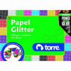 ESTUCHE PAPEL GLITTER 8 COLORES IMAGIA