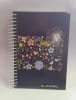 CUADERNO POCKET 5MM 100 HOJAS DOBLE ESPIRAL 80GR 15X10.5CM APROX MUJER 