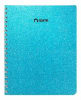 CUADERNO UNIVERSITARIO 100HJS 7MM GLAM (BRILLOS)