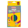 12 LAPICES DE COLORES JUMBO MAXI 5MM