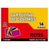 ESTUCHE DE CARTULINA  PINTADA 14 HJS 11COL