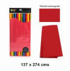MANTEL RECTANGULAR 137X274CMS ROJO