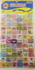 STICKER BOOK DISPLAY ANIMALES 144 PCS UTI GUTI