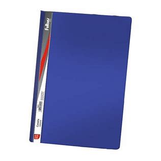 CARPETA VINILICO CON ACCO CLIP OFICIO AZUL