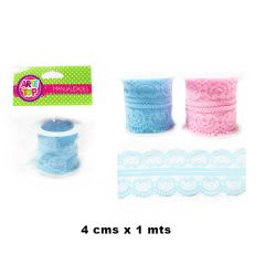 ROLLO BLONDA ENCAJE BABY SHOWER 1/360