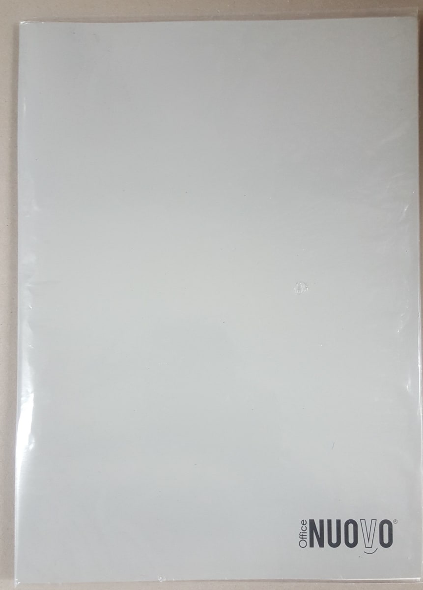 CARPETA CON ACCO FASTENER PLASTIFICADA GRIS