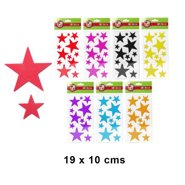 FIGURA DE GOMA EVA ESTRELLA/1800