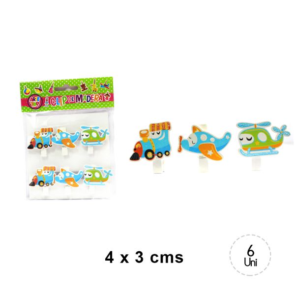 SET GANCHO DE MADERA VEHICULO