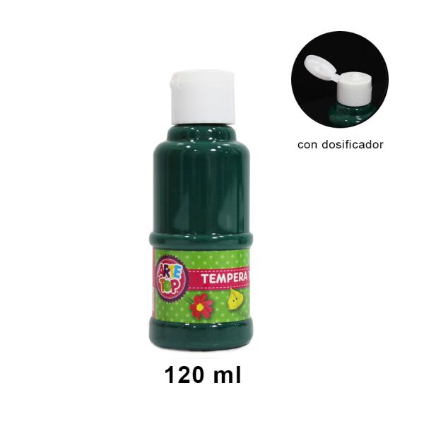 TEMPERA 120ML VERDE