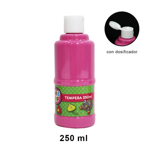 TEMPERA FCO. 250ML ROSADO