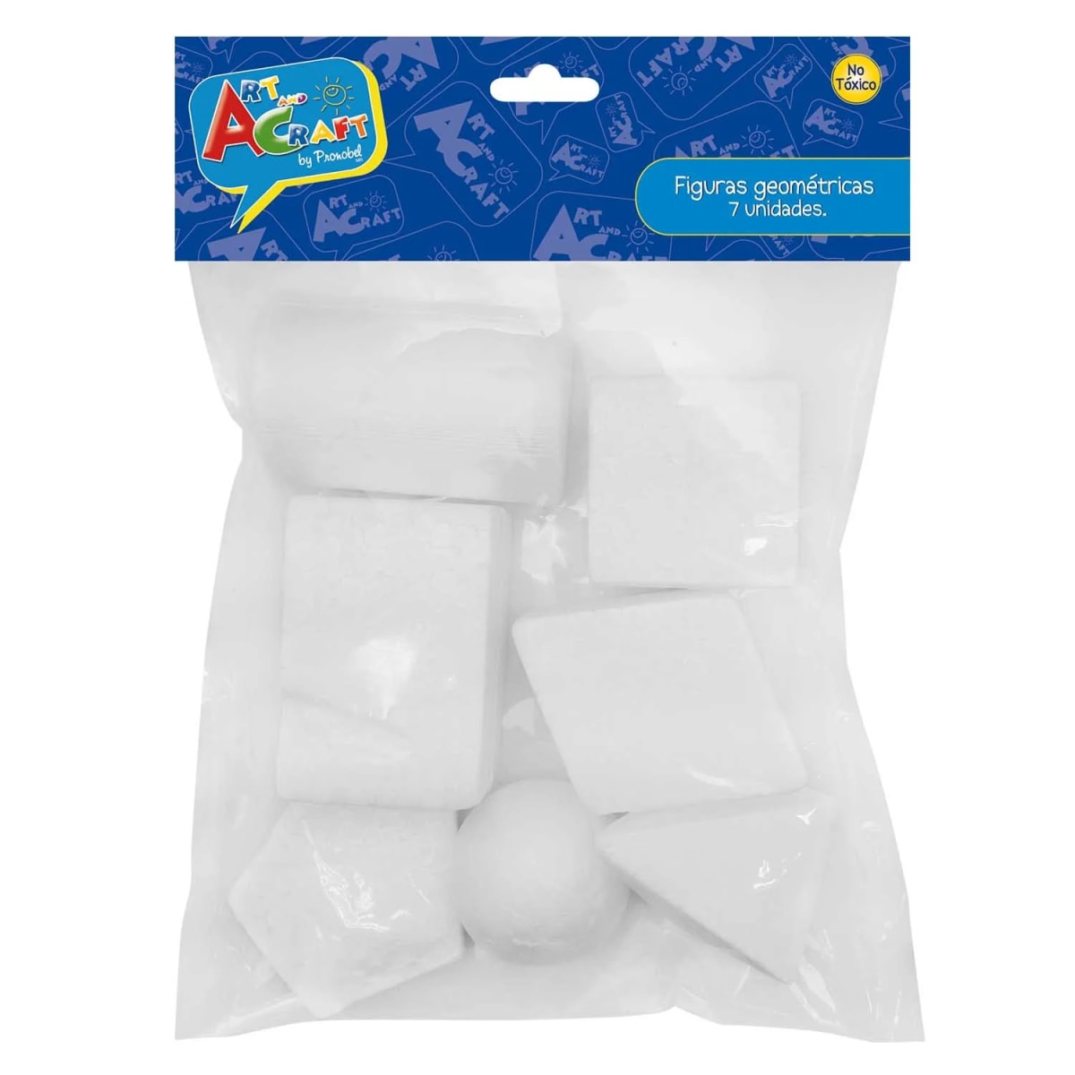 SET FIGURAS GEOMETRICAS PLUMAVIT 7 PCS