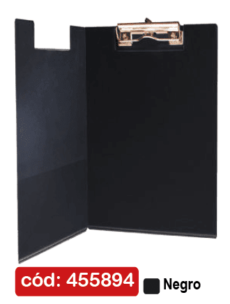 ANOTADOR CARPETA DOBLE CON APRETADOR OFICIO
