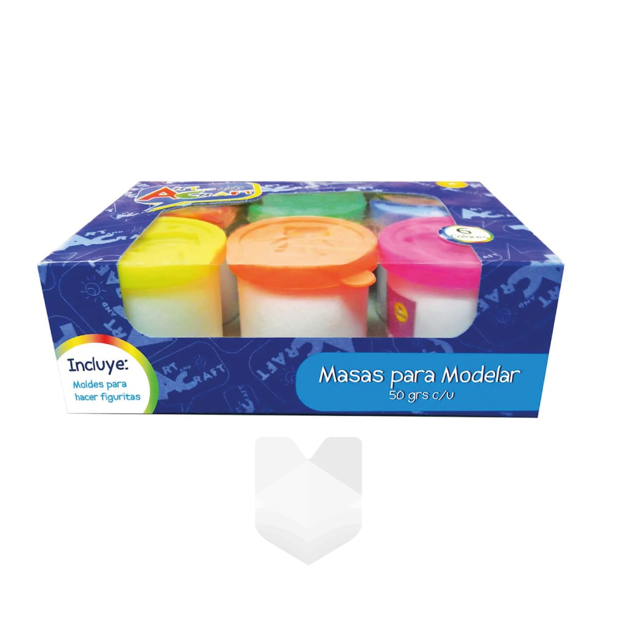 MASA PARA MODELAR 50GR VERDE
