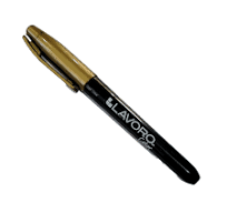 MARCADOR PERMANENTE METALIZADO DORADO