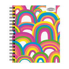 CUADERNO BOOK 120HJS ARCOIRIS FLUOR ARTEL