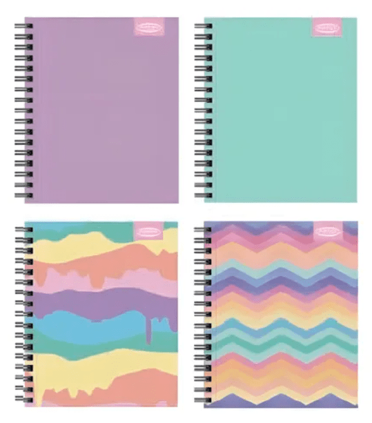 CUADERNO BOOK 120HJS PASTEL