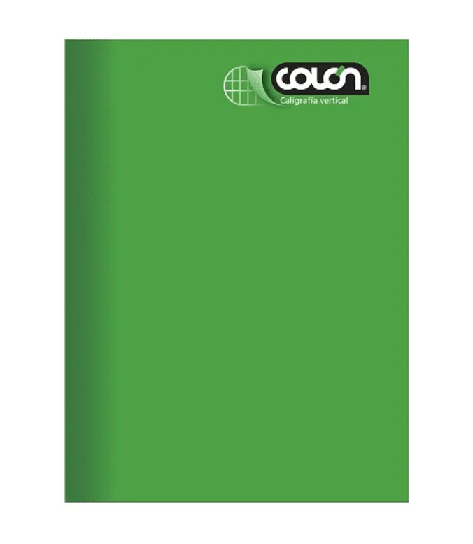 CUADERNO COLLEGE CALIGRAFIA VERTICAL 80HJS COLON