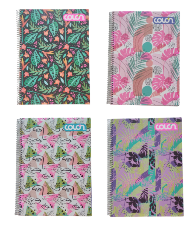 CUADERNO TRIPLE 150HJ A4 TOP FEMENINO