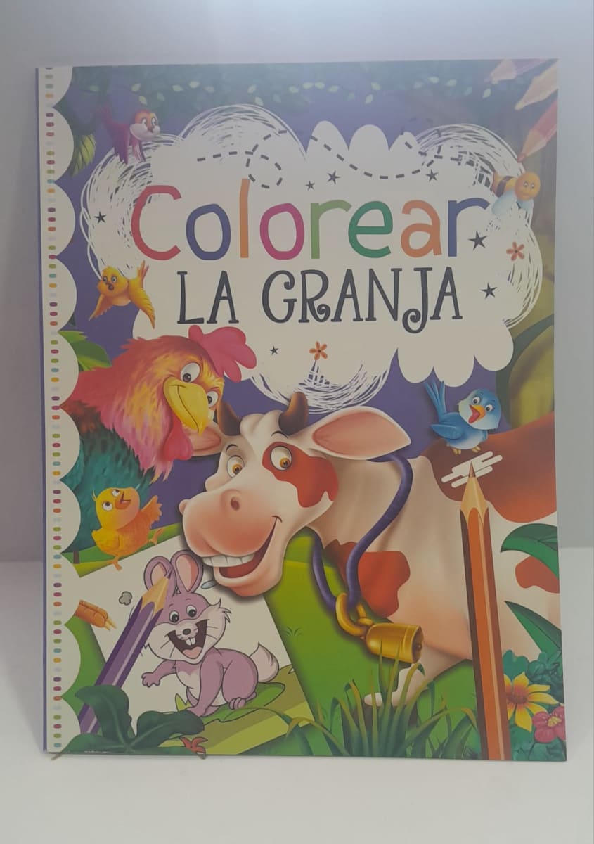 LIBRO PARA COLOREAR LA GRANJA