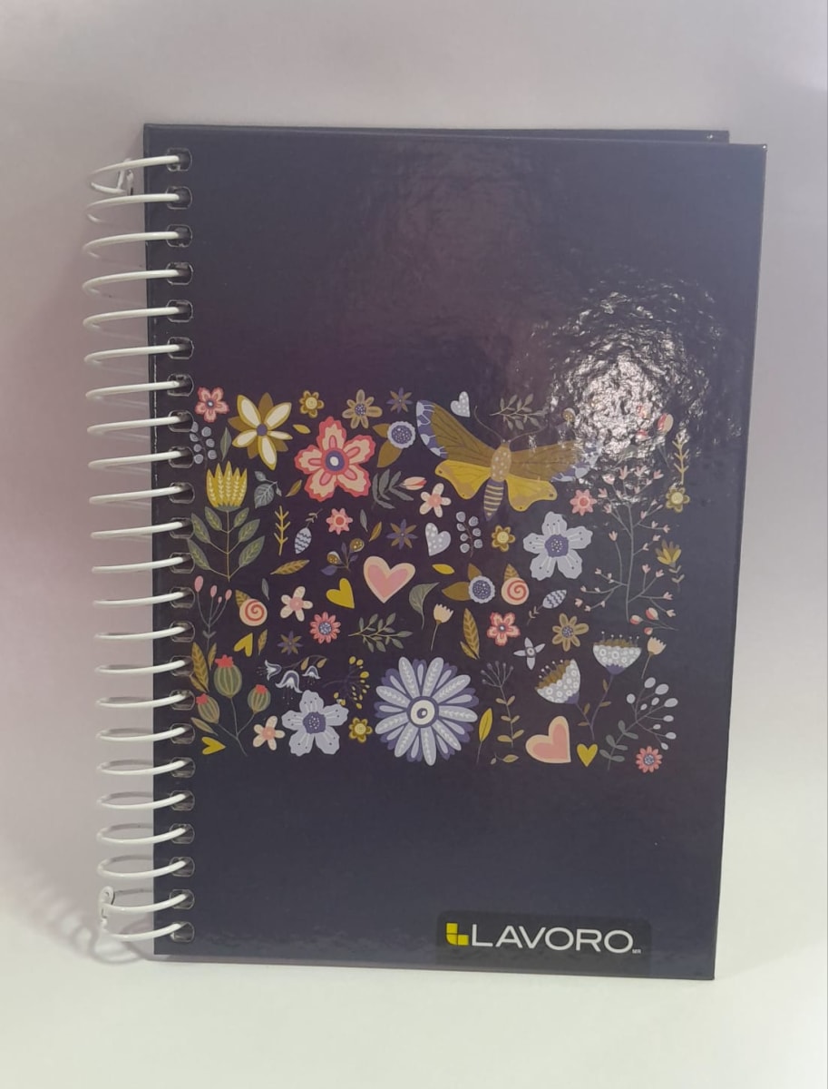 CUADERNO POCKET 5MM 100 HOJAS DOBLE ESPIRAL 80GR 15X10.5CM APROX MUJER 