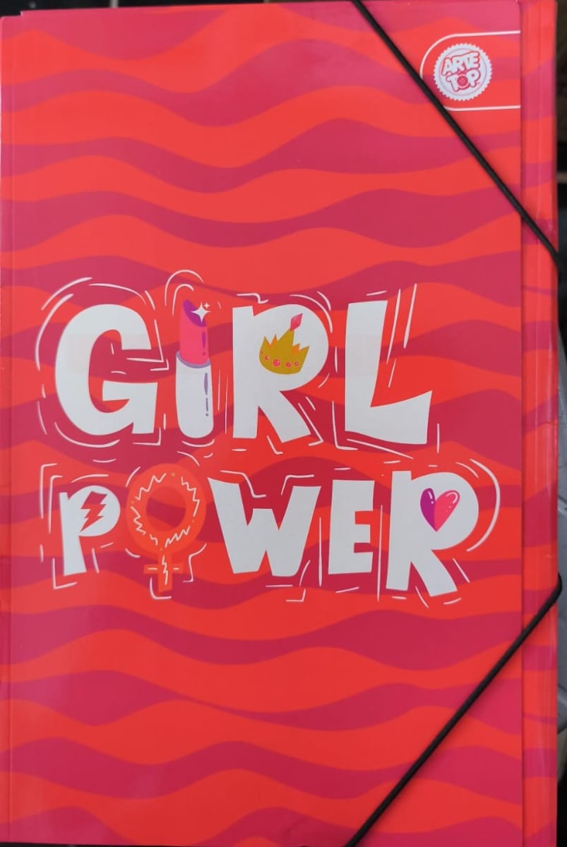 CARPETA CON ELASTICO NUOVO OFFICE MUJER NIÑA 2