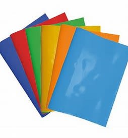 FORRO LIBRO COLOR AMARILLO