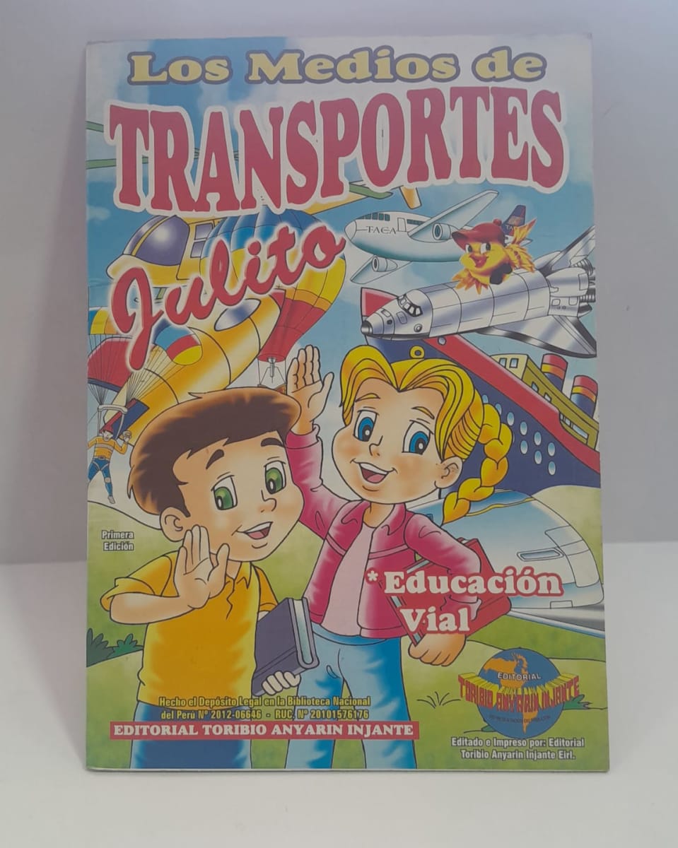 LIBRO APRENDIZAJE MEDIOS DE TRANSPORTE