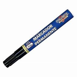 MARCADOR PERMANENTE PUNTA REDONDA NEGRA