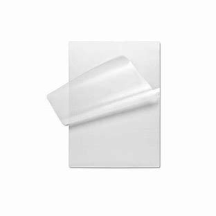 LAMINA PLASTIFICADO CARTA 125 MIC