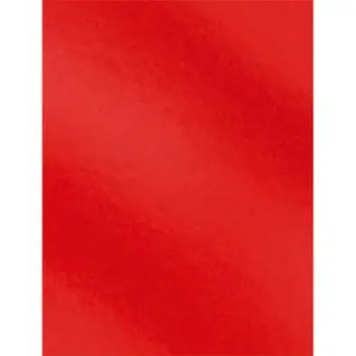 CARTULINA METALIZADA (50x70 cm) ROJA