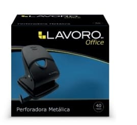 PERFORADORA METALICA GRANDE 40 HOJAS