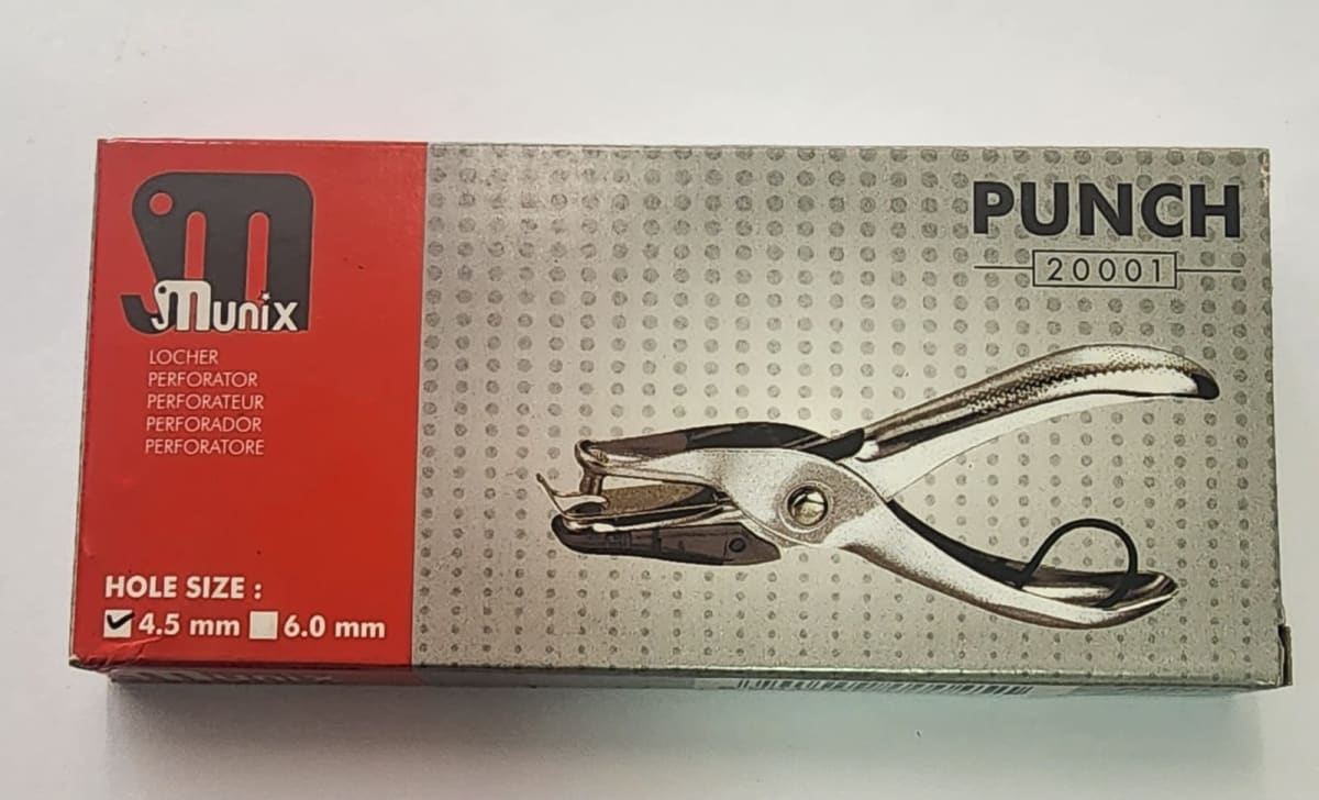 SACABOCADO PERFORADOR 1 ORIFICIO