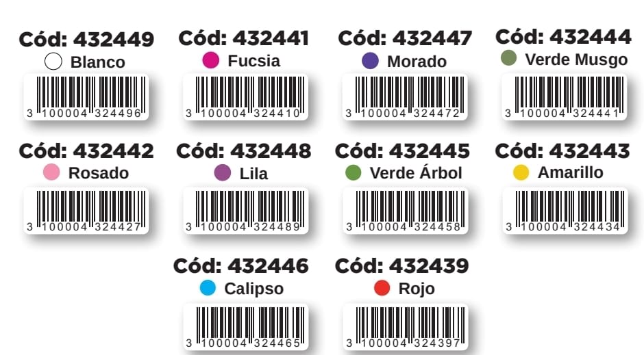 PAPEL ARROZ 48X48 COLORES CALIPSO