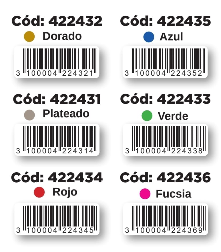 PAPEL METALICO 50X70CM 40MIC ROJO