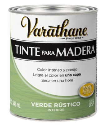 TINTE PARA MADERA VERDE RUSTICO VARATHANE