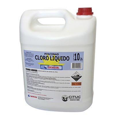 CLORO LIQUIDO 10 Ltrs