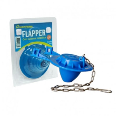 FLAPPER ESTANQUE WC CON CADENA HOFFENS