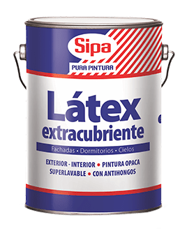 LATEX EXTRACUBRIENTE BLANCO SIPA 1GL
