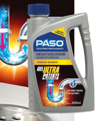 DESTAPADOR DE CAÑERIAS GEL PASO