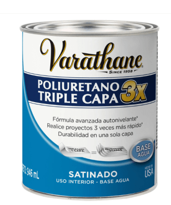 BARNIZ POLIURETANO TRIPLE CAPA 3X VARATHANE