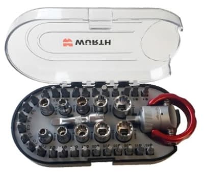 JUEGO DADOS Y PUNTAS WURTH