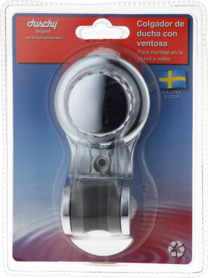 COLGADOR DUCHA CON VENTOSA DUSCHY