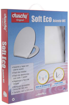 ASIENTO TAPA WC SOFT ECO DUSCHY